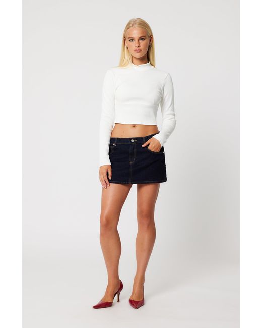 Abrand Jeans Blue 99 Low Skirt Richie