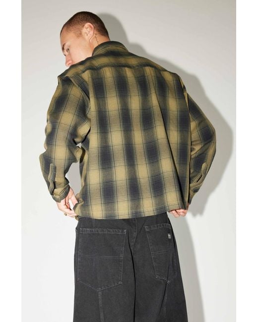 Abrand Jeans Green Bobby Ls Check Shirt