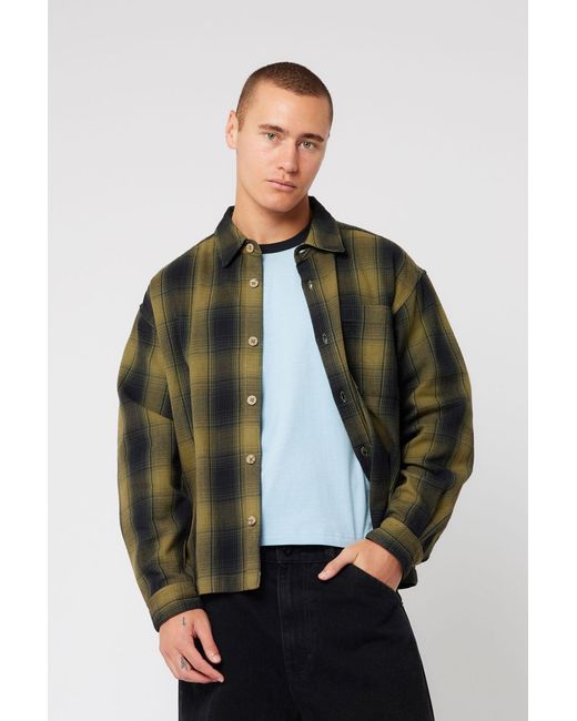 Abrand Jeans Green Bobby Ls Check Shirt