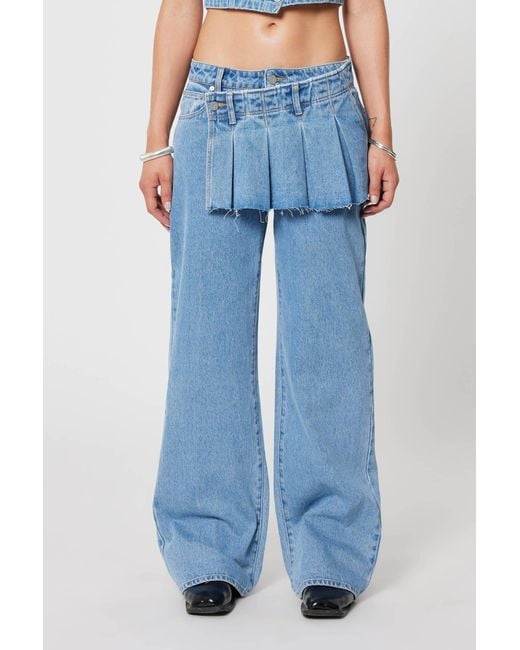 Abrand Jeans Multicolor 95 Mid Baggy Skean