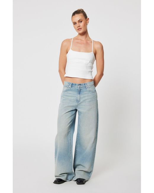 Abrand Jeans Blue 95 Mid Super Baggy