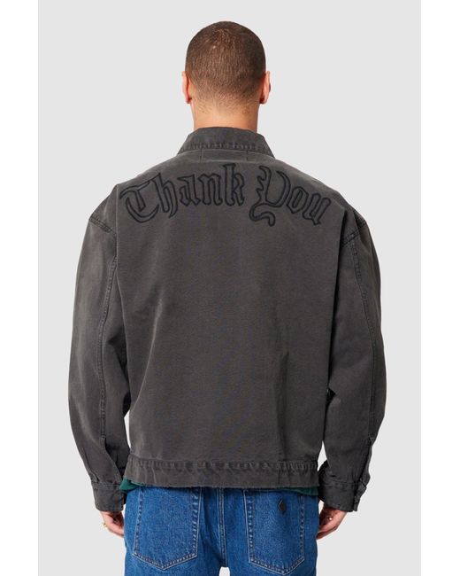 Abrand Jeans Gray A6 Toretto Canvas Jacket Magic