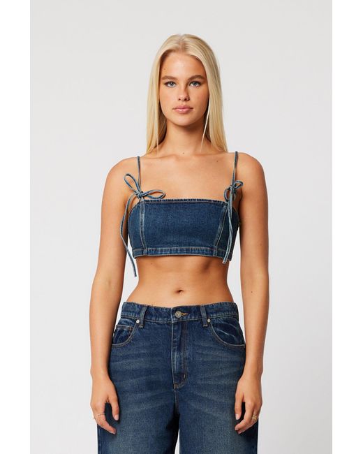 Abrand Jeans Blue Devotion Bralette Cory