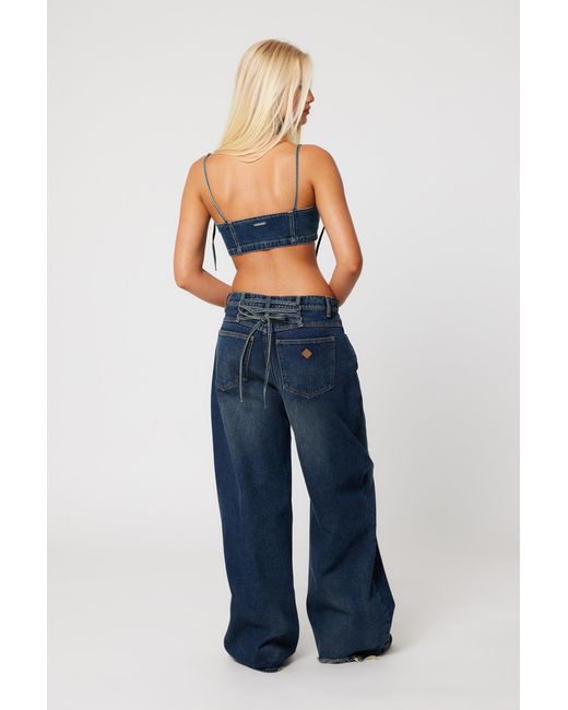 Abrand Jeans Blue Devotion Bralette Cory