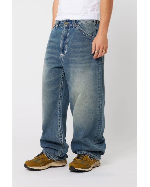 Abrand Jeans Blue A6 Big Stitch Max