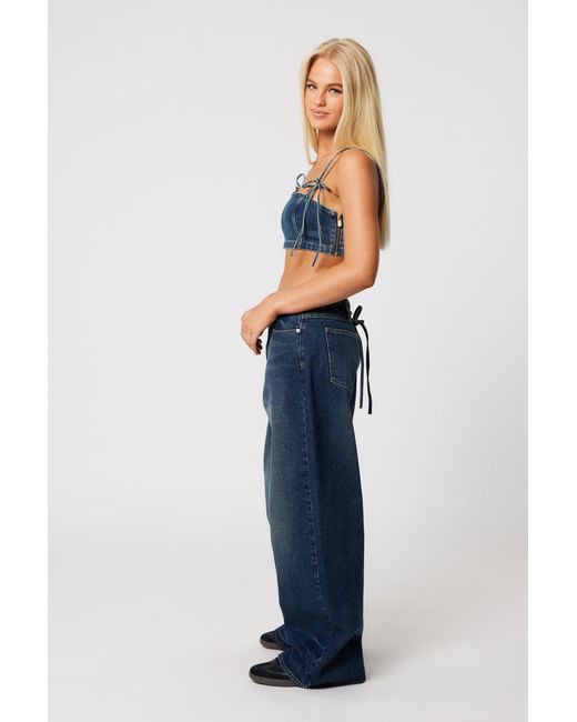 Abrand Jeans Blue Devotion Bralette Cory