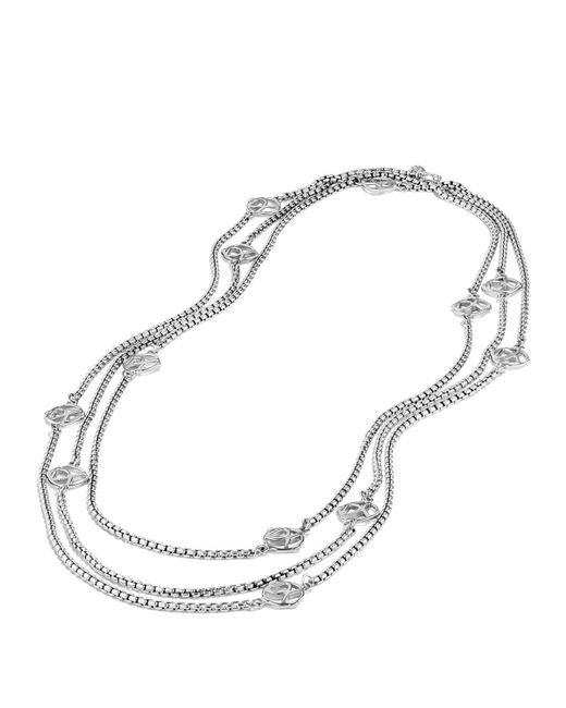 David Yurman Dy Logo Six-station Chain 