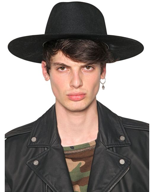 Virgil Abloh Wide Brim Felt Hat 