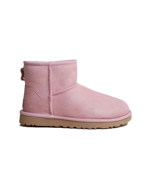 UGG Classic Mini Boot in Pink | Lyst