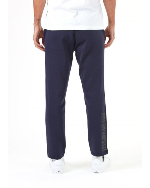 Napapijri Blue Functional Tech Sweatpants for men