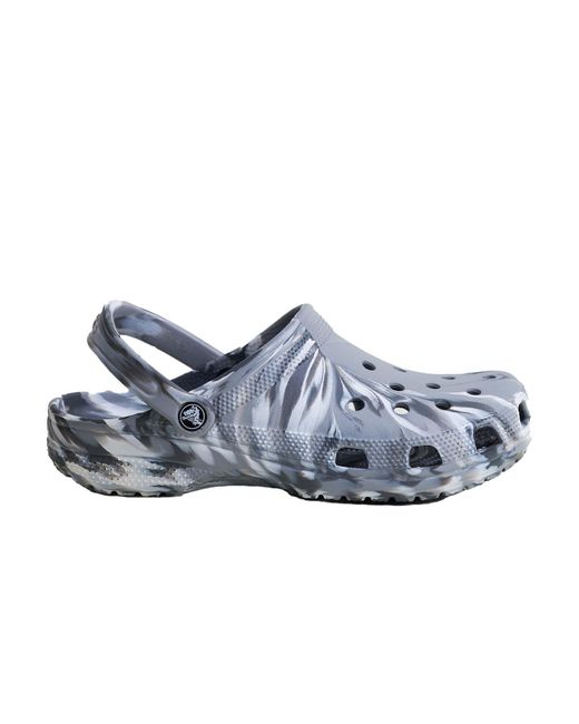 Crocs™ Marble Print Classic Clog in Gray for Men | Lyst
