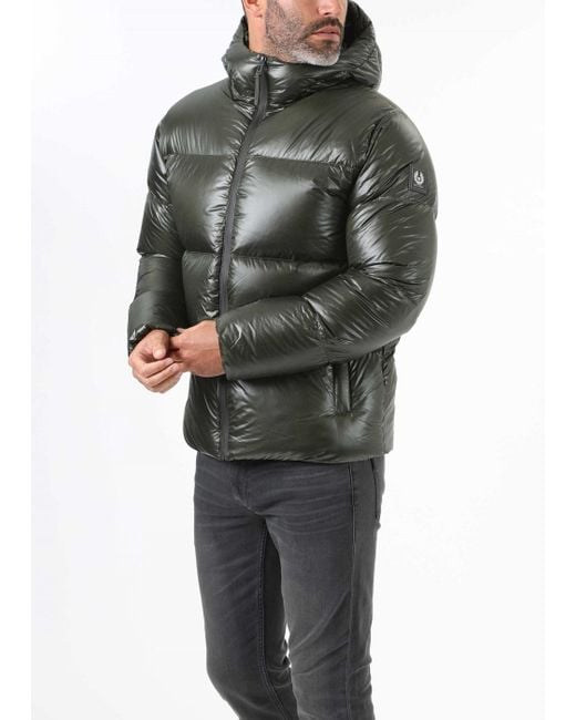 Belstaff Green Resolve Puffer Jacket for men