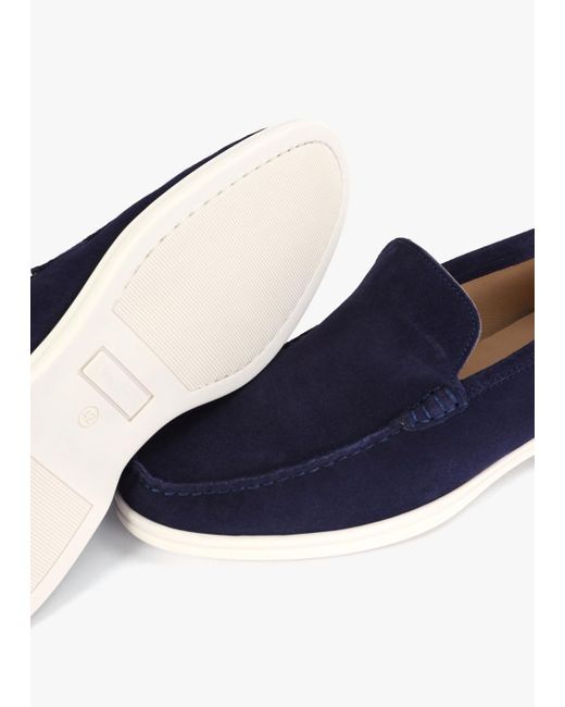 Oliver Sweeney Blue Alicante Suede Loafers for men