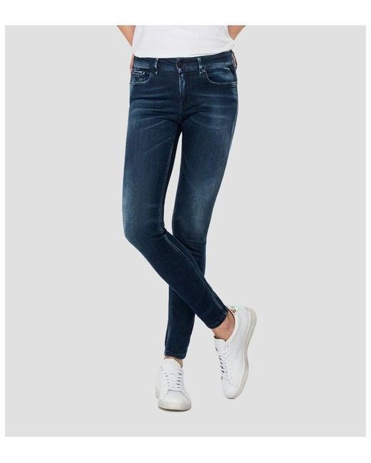 Replay Denim New Luz Hyperflex Jeans in 