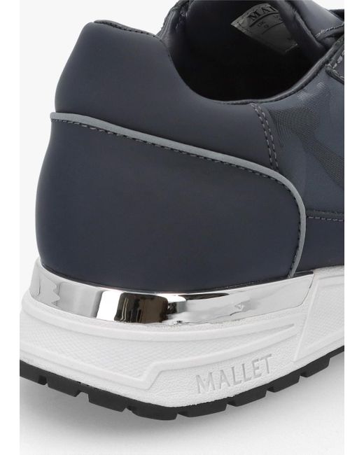 Mallet Blue Popham Lite Camo Trainer for men