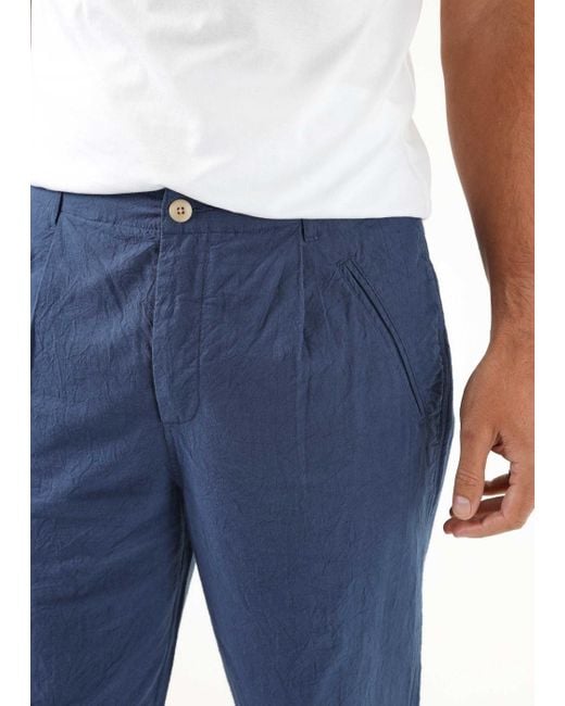 Folk Blue Assembly Pants for men