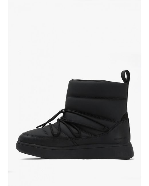 Woden Black Isa Lace Waterproof