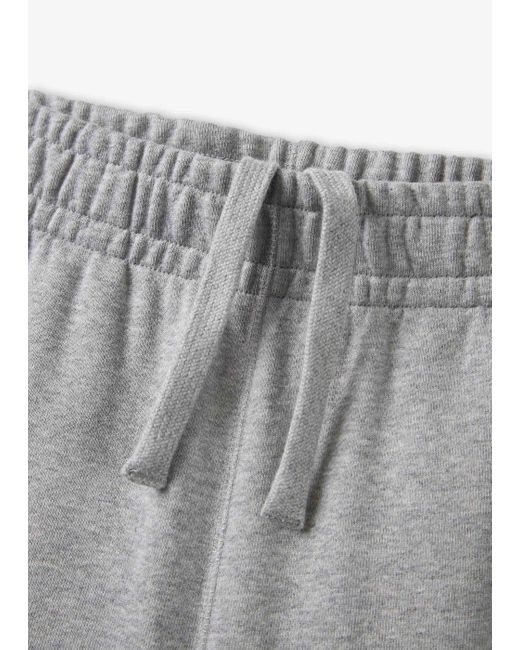 BBCICECREAM Gray Small Arch Logo Sweatpants for men