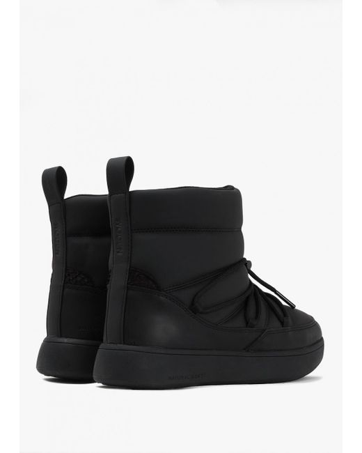 Woden Black Isa Lace Waterproof