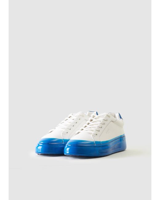 mallet grftr trainers white