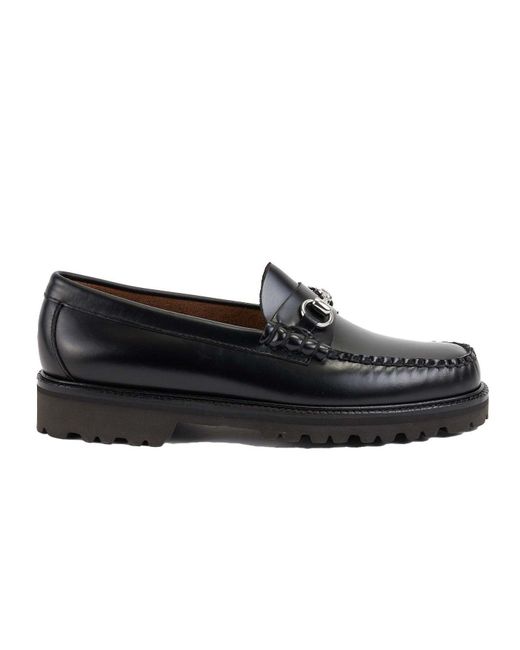 G.H. Bass & Co. Leather Weejun 90's Lincoln Horsebit Loafer in Black ...