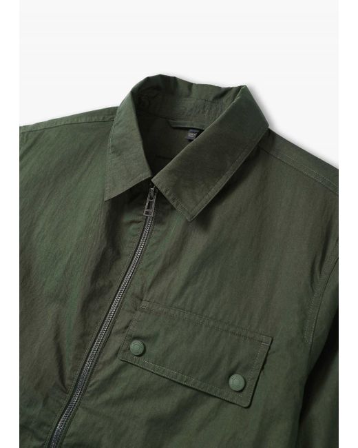 Belstaff Green Depot Overshirt for men