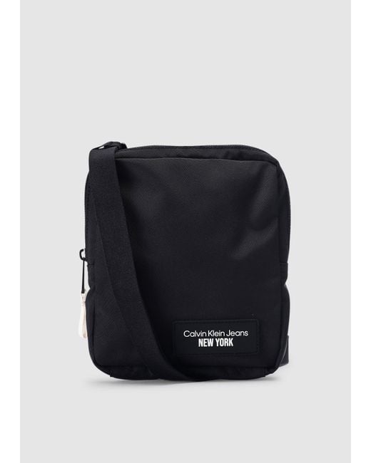 Calvin Klein Sport Essentials Reporter18 Ny Crossbody Bag in Black for Men  | Lyst