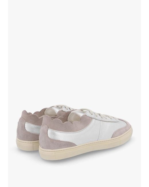 Daniel White Thascal Leather Low Profile Trainers , Leather