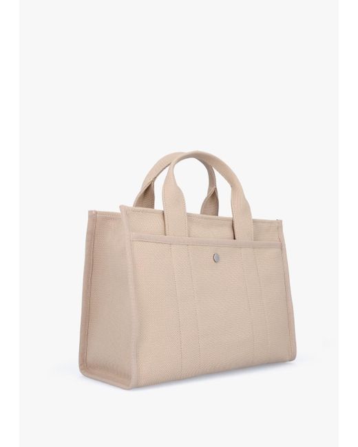 COACH Cargo Dark Natural Canvas Tote Bag