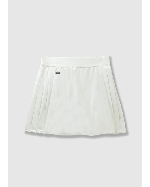 Lacoste Sports Skirt With Built in White Lyst