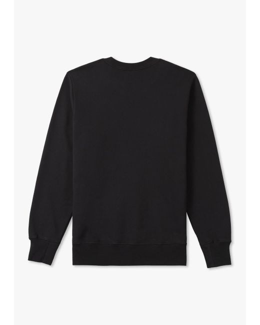 Paul Smith Black Cycling Caps Sweatshirt for men