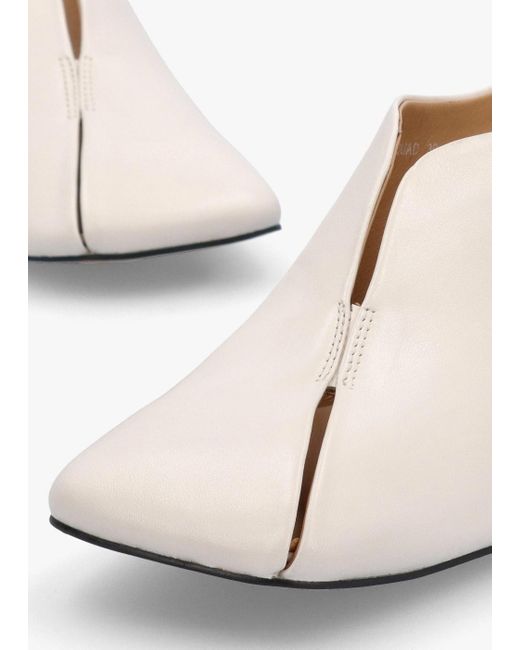 Daniel White Squad Square Toe Heeled Mules