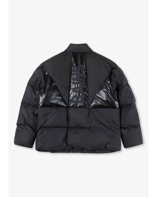 Rains Black Harbin Puffer Bomber W3T3 for men