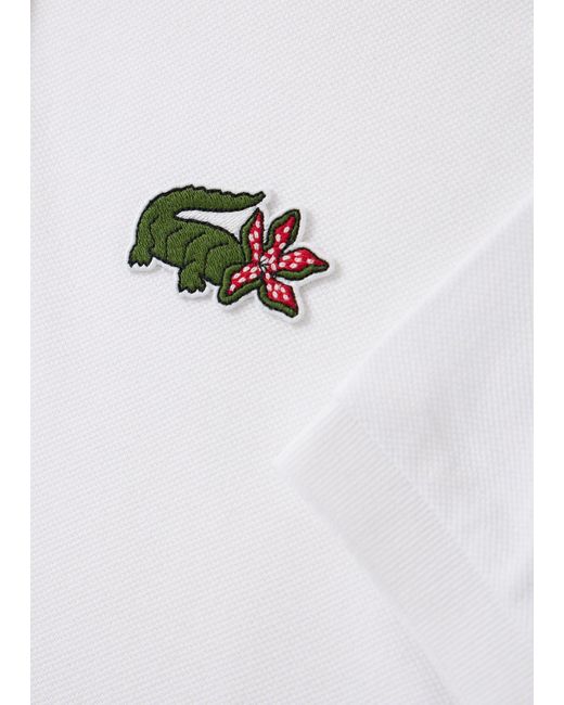 Lacoste Stranger Things Collaboration Polo in White for Men | Lyst