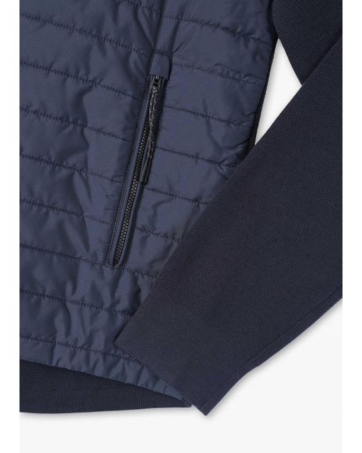 Belstaff Blue Vert Full Zip Cardigan for men