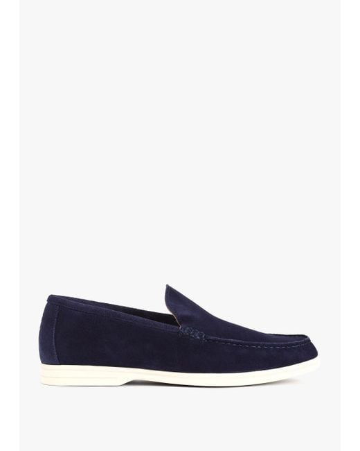 Oliver Sweeney Blue Alicante Suede Loafers for men
