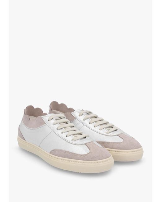 Daniel White Thascal Leather Low Profile Trainers , Leather