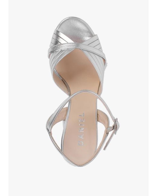 Daniel White Avery Leather Platform Heeled Sandals , Leather