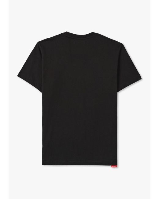Replay Black Log T-Shirt for men