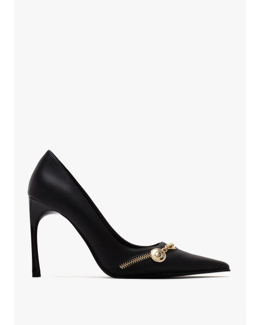 Versace Black Fondo Sadie Stiletto Heels