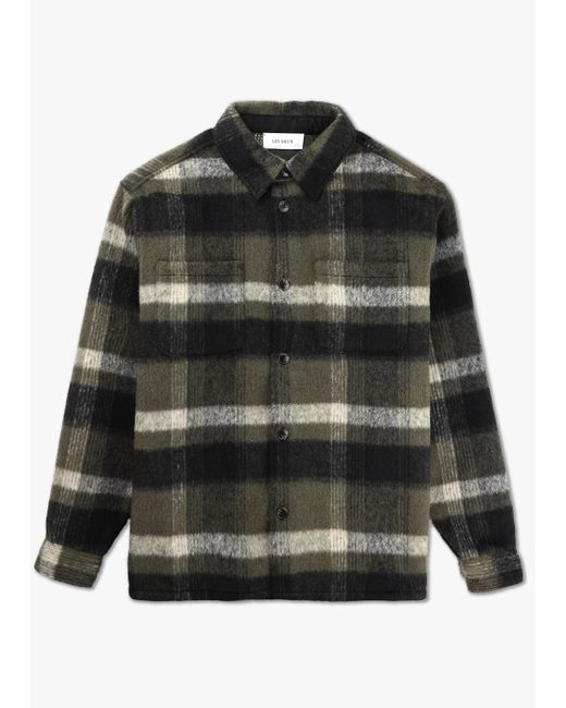 Les Deux Black Ld Jayce Overshirt Clothing for men