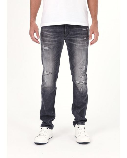 Replay Blue Grover 573 Bio Clothing for men