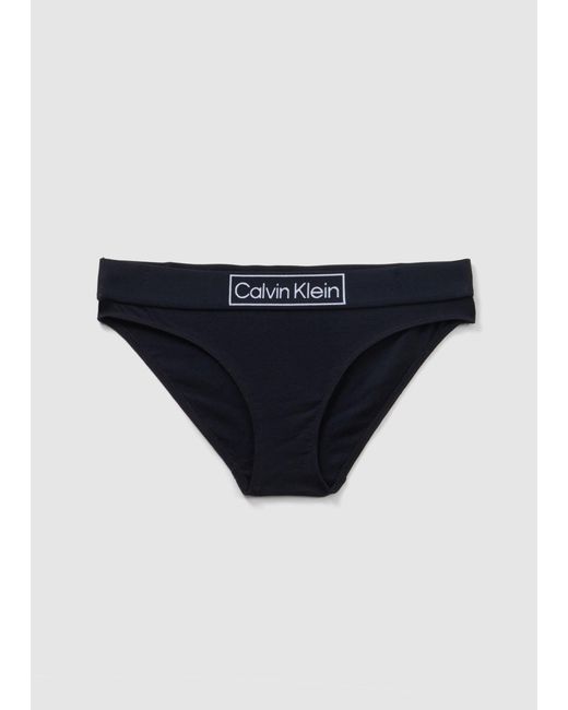 Calvin Klein Underwear Reimagined Heritage Bikini Briefs in Black Lyst