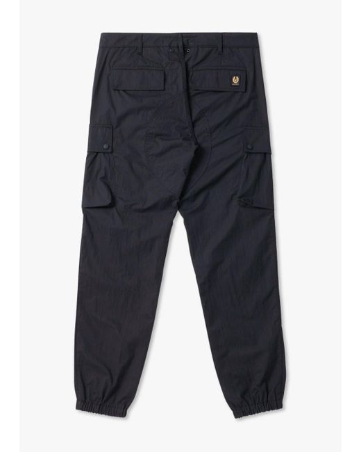 Belstaff Blue Trialmaster Cargo Trousers for men