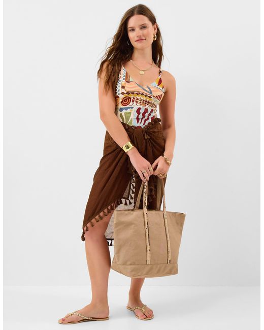 Accessorize Multicolor Abstract Print Swimsuit
