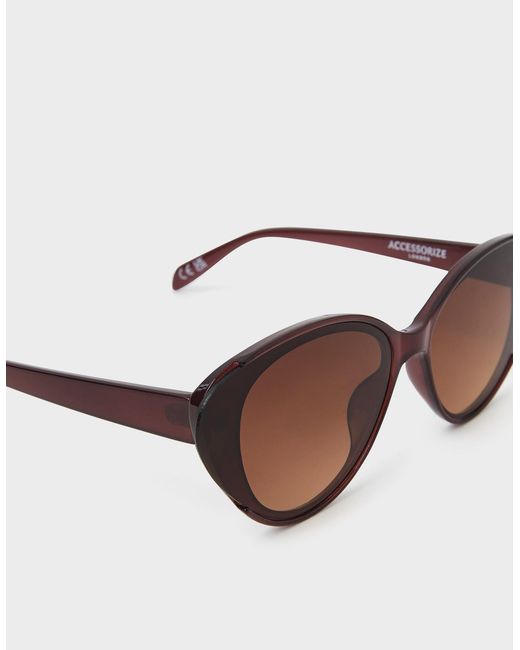 Accessorize Multicolor Oval Cat Eye Sunglasses
