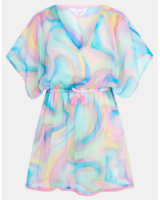 Accessorize Blue Shimmer Ombré Kaftan