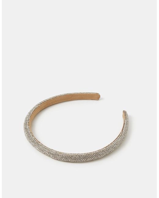 Accessorize White Diamanté Headband