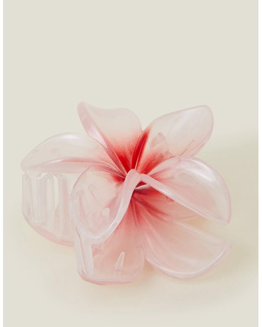 Accessorize Pink Flower Claw Clip