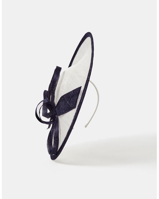 Accessorize Black Bow Two Tone Fascinator